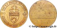 FRANCE Médaille, 110e régiment d’infanterie de Port au Pr ARMÉES Haïti, Port-au-Prince n.d. (56,5mm, 82,05g, 12h) -