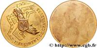 FRANCE Médaille, 7ème régiment de chasseurs ARMÉES ET MILITAIRES n.d. (60mm, 83,56g, 12h) -