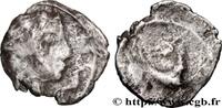 FRANCE Obole au cheval retourné, au M GALLIA - NEDENES (oppidum of Montlaures) 250-150 AC. (9mm, 0,31g, 7h) -