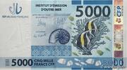 POLYNESIA, FRENCH OVERSEAS TERRITORIES 5000 Francs POLYNESIA, FRENCH OVERSEAS TERRITORIES 5000 Francs 2014 UNC- -