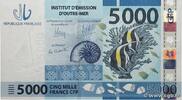 POLYNESIA, FRENCH OVERSEAS TERRITORIES 5000 Francs POLYNESIA, FRENCH OVERSEAS TERRITORIES 5000 Francs 2014 UNC- -