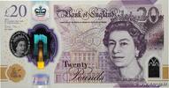 ENGLAND 20 Pounds ENGLAND 20 Pounds 2018 UNC -