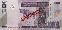 CONGO, DEMOCRATIC REPUBLIC 10000 Francs Spécimen CONGO, DEMOCRATIC REPUBLIC 10000 Francs Spécimen 2013 UNC- -