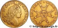 FRANCE Louis d’or à la croix de chevalier, faux d’époque LOUIS XV THE BELOVED Reims 1718 (24,5mm, 9,68g, 6h) -