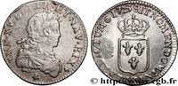 FRANCE Sixième d'écu de France LOUIS XV THE BELOVED Bordeaux 1723 (23mm, 3,93g, 6h) -