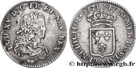 FRANCE Tiers d'écu de France LOUIS XV THE BELOVED Paris 1721 (27mm, 7,96g, 6h) -