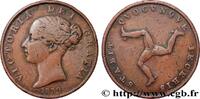 ISLE OF MAN 1/2 Penny ISLE OF MAN 1839 (28mm, 9,17g, 12h) -