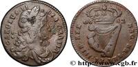 IRELAND REPUBLIC 1/2 Penny Charles II IRELAND REPUBLIC 1682 (27mm, 7,37g, 12h) -