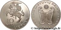 LITHUANIA 10 Litu Proof Festival Mondial de la Chanson Litua LITHUANIA Vilnius 1994 (28,7mm, 13,16g, 12h) -
