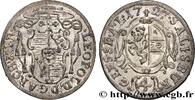 AUSTRIA - ARCHBISHOPRIC OF SALZBURG - LEOPOLD ANTO 4 kreuzer AUSTRIA - ARCHBISHOPRIC OF SALZBURG - LEOPOLD ANTON ELEUTHERIUS, BARON OF FIRMIAN Salzbourg 1725 (23mm, 2,17g, 6h) -