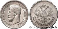RUSSIA - NICHOLAS II 25 Kopecks RUSSIA - NICHOLAS II Saint-Petersbourg 1896 (23mm, 4,93g, 12h) -