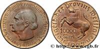 GERMANY 10000 Mark Westphalie vom Stein GERMANY 1923 (44,5mm, 33,39g, 12h) -