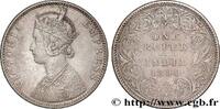 BRITISH INDIA 1 Roupie Victoria BRITISH INDIA Bombay 1890 (30,5mm, 11,57g, 12h) -