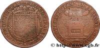 FRANCE LOUIS DE GONZAGUE ET HENRIETTE DE CLÈVES ARDENNES - DUCHÉ DU RETHÉLOIS - 1651 (26,5mm, 5,96g, 6h) -