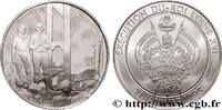 FRANCE Médaille, Exécution du roi Louis XVI RÉVOLUTION FRANÇAISE 1987 (36mm, 15,12g, 12h) -