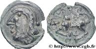 FRANCE Potin Q. DOCI au quadrupède GALLIA BELGICA - SEQUANI (Area of Besançon) c. 60-50 AC. (20mm, 3,27g, 9h) -