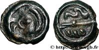 Potin à l’esse et aux chevrons, stylisé Ier siècle avant J.-C. FRANKREICH GALLIEN - AULERCI EBUROVICES (Region die Évreux) Évreux (27) Ier siècle...