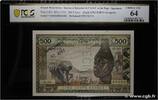 500 Francs Spécimen 1957 FRENCH WEST AFRICA FRENCH WEST AFRICA 500 Francs Spécimen 1957 fST+ fST+