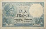 FRANCE 10 Francs MINERVE 1925 F