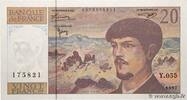 FRANCE 20 Francs DEBUSSY Modifié 1997 UNC-