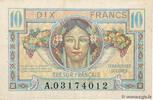 FRANCE 10 Francs TRÉSOR FRANÇAIS FRANCE 10 Francs TRÉSOR FRANÇAIS 1947 VF -