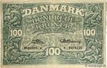DENMARK 100 Kroner DENMARK 100 Kroner 1958 VF -