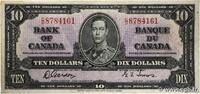 10 Dollars 1937 KANADA KANADA 10 Dollars 1937 fSS fSS