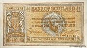 SCOTLAND 1 Pound SCOTLAND 1 Pound 1932 VF -