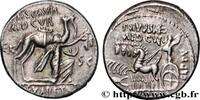 THE REPUBLIC (280 BC to 27 BC) Denier AEMILIA Rome 58 AC. (18,5mm, 4,00g, 6h) -