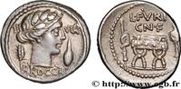 THE REPUBLIC (280 BC to 27 BC) Denier FURIA Rome 63 AC. (19mm, 3,83g, 5h) -