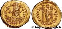 THE END OF EMPIRE(363 AD to 476 AD) Solidus LEO I Constantinople 457-462 (20,5mm, 4,45g, 5h) -