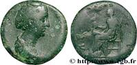 THE ANTONINES (96 AD to 192 AD) Sesterce FAUSTINA MAJOR Rome c. après 147 (29mm, 21,22g, 6h) -