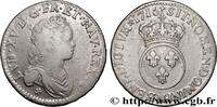 FRANCE Demi-écu à l’écu rond couronné LOUIS XV THE BELOVED Montpellier 1716 (34,5mm, 15,04g, 6h) -