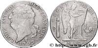 FRANCE Écu dit au génie, type FRANÇOIS LOUIS XVI Bordeaux 1793 (37,5mm, 28,95g, 6h) -