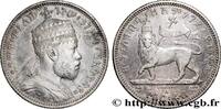 ETHIOPIA 1/4 Birr roi Menelik II EE1887 ETHIOPIA Paris 1895 (25mm, 7,04g, 6h) -