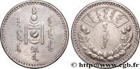 MONGOLIA 1 Tugrik Ah 15 MONGOLIA Léningrad 1925 (26mm, 19,95g, 12h) -