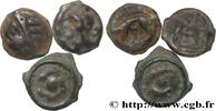 FRANCE Lot de 3 monnaies gauloises LOTS (mm, g, h) -