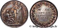 FRANCE Médaille, Mariage chrétien AMOUR ET MARIAGE 1847 (19,5mm, 3,36g, 12h) -