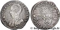 FRANCE Teston, 2e type CHARLES IX Toulouse 1563 (29mm, 9,30g, 6h) -