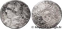 FRANCE Dixième d'écu aux branches d’olivier, tête ceinte LOUIS XV THE BELOVED Grenoble 1744 (21mm, 2,81g, 6h) -