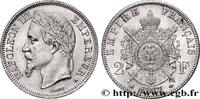 FRANCE 2 francs Napoléon III, tête laurée SECOND EMPIRE Paris 1867 (27mm, 10,00g, 6h) -