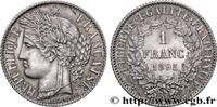 FRANCE 1 franc Cérès, IIIe République III REPUBLIC Paris 1895 (23mm, 5,00g, 6h) -