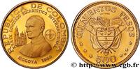 COLOMBIA 500 Pesos or Congrès Eucharistique International COLOMBIA Bogota 1968 (35mm, 21,59g, 6h) -