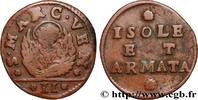 ITALY - VENICE Gazzetta (2 Soldi) ITALY - VENICE Venise 1688-1690 (29mm, 6,36g, 7h) -