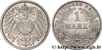 GERMANY 1 Mark Empire aigle impérial GERMANY Karlsruhe 1913 (24mm, 5,56g, 12h) -