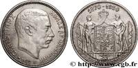 DENMARK 2 Kroner 60e anniversaire du roi Christian X DENMARK Copenhague 1930 (31mm, 15,00g, 12h) -