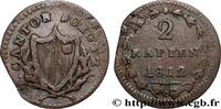 SWITZERLAND - Cantons' coinages 2 Rappen - Canton de Schwyz SWITZERLAND - Cantons' coinages 1812 (18,64mm, 1,41g, 6h) -