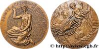 FRANCE Médaille, Sainte Catherine MÉDAILLES RELIGIEUSES Monnaie de Paris 1977 (80,5mm, 272,22g, 12h) -