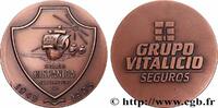 FRANCE Médaille, 50e anniversaire de la Nacional Hispanic ASSURANCES Espagne 1995 (50mm, 71,25g, 12h) -