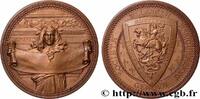 FRANCE Médaille, Alleanza ASSURANCES Italie, Gênes n.d. (61mm, 106,45g, 12h) -